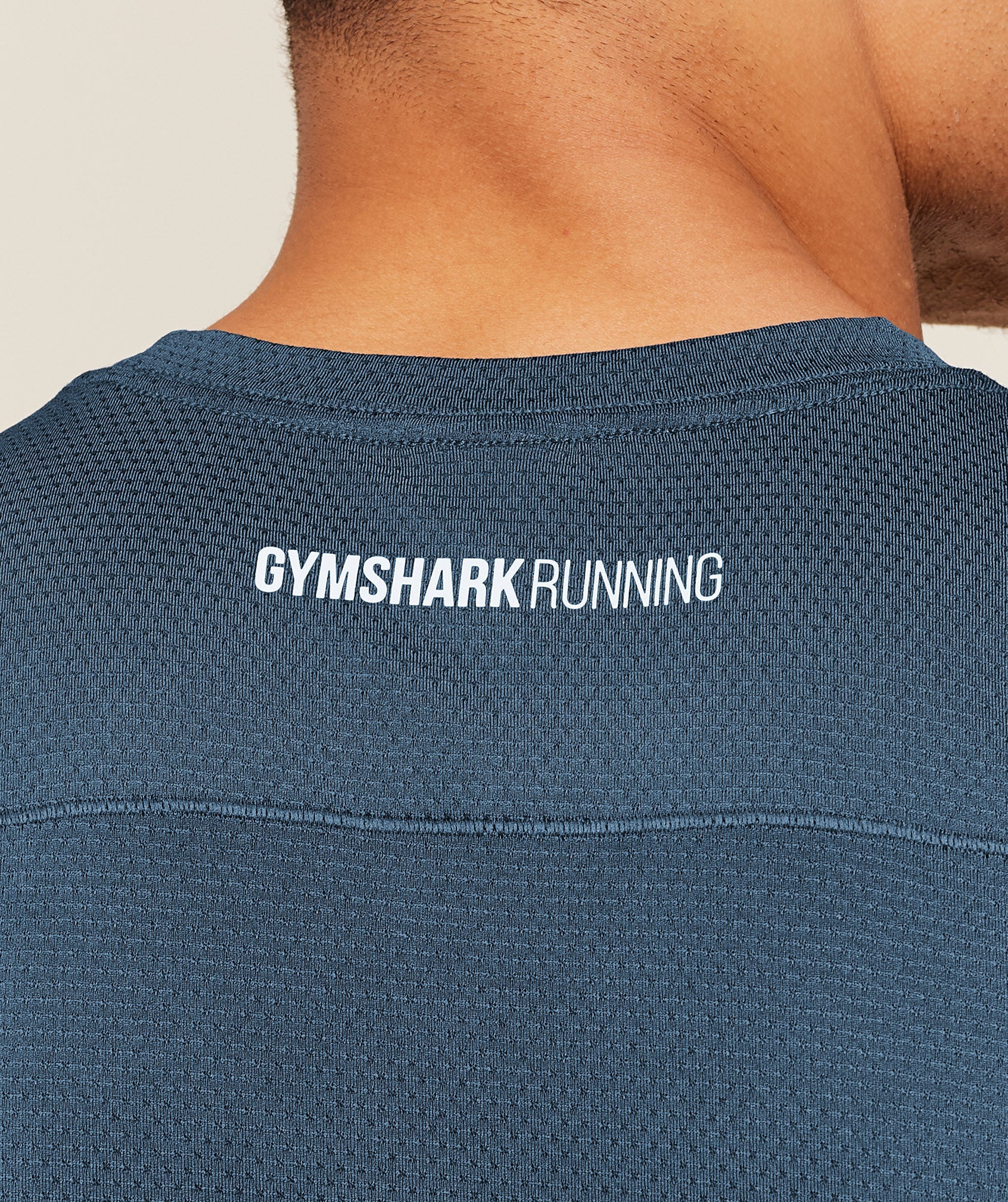 Gymshark Running T-Shirt - GS Stealth Blue