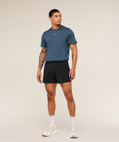 Gymshark Running T-Shirt - GS Stealth Blue