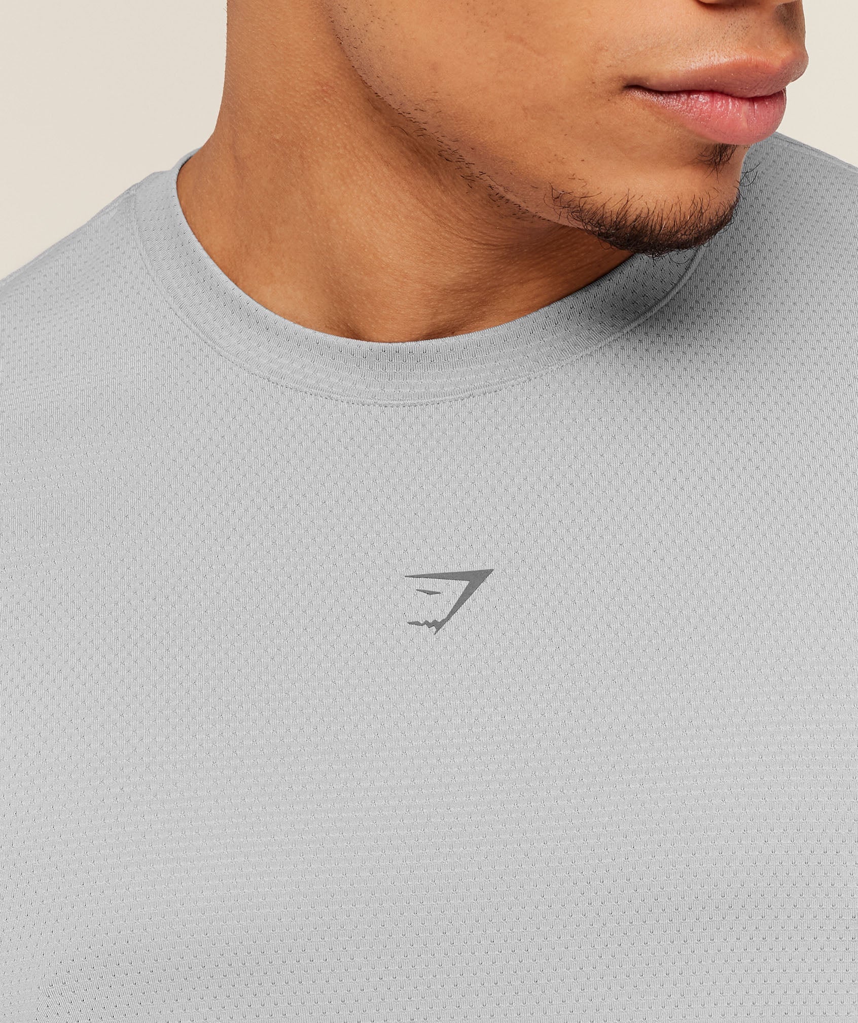 Gymshark Running T-Shirt -  Stratus Grey