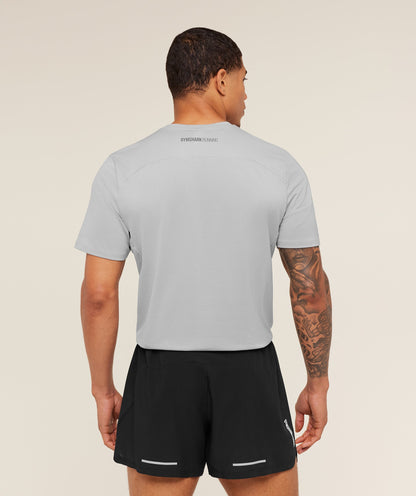 Gymshark Running T-Shirt -  Stratus Grey