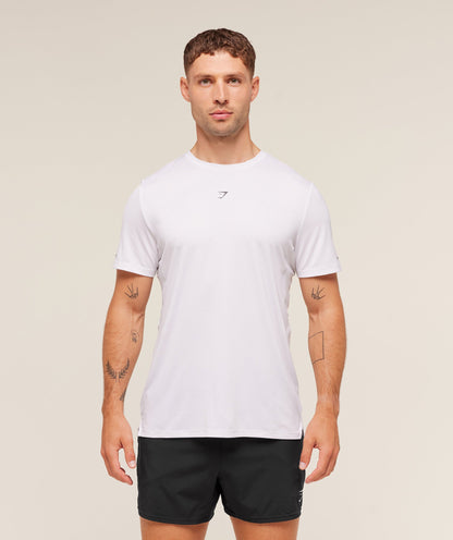 Gymshark Running T-Shirt - White