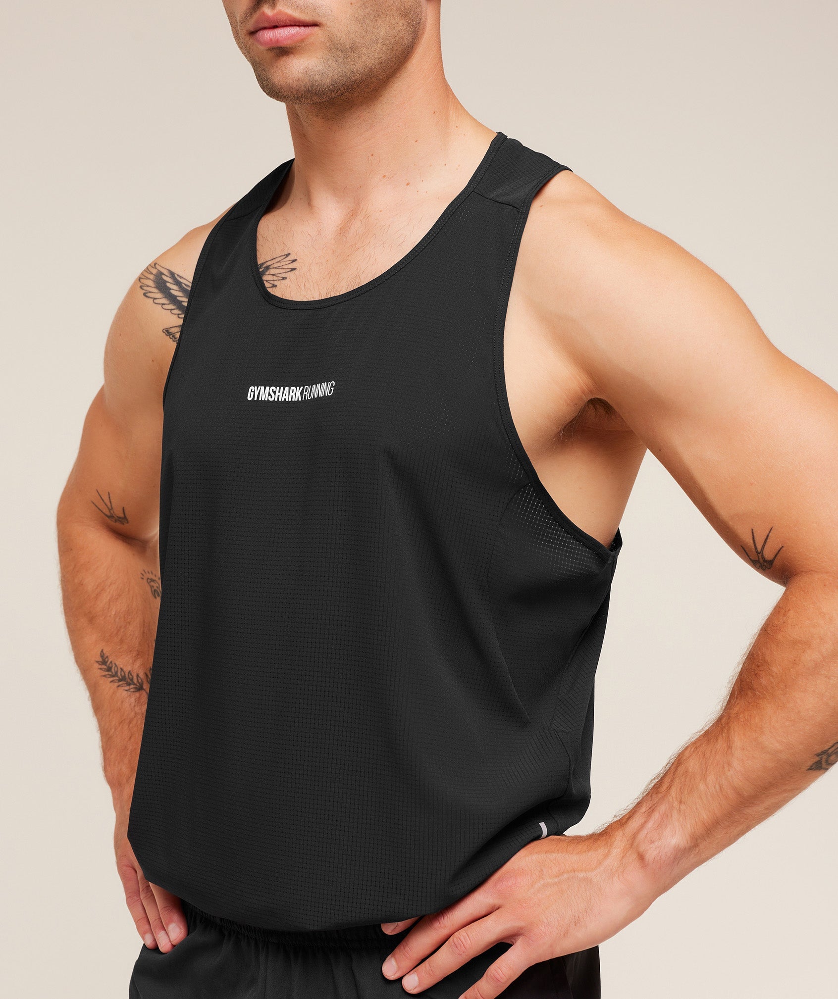 Gymshark Running Tank - Black