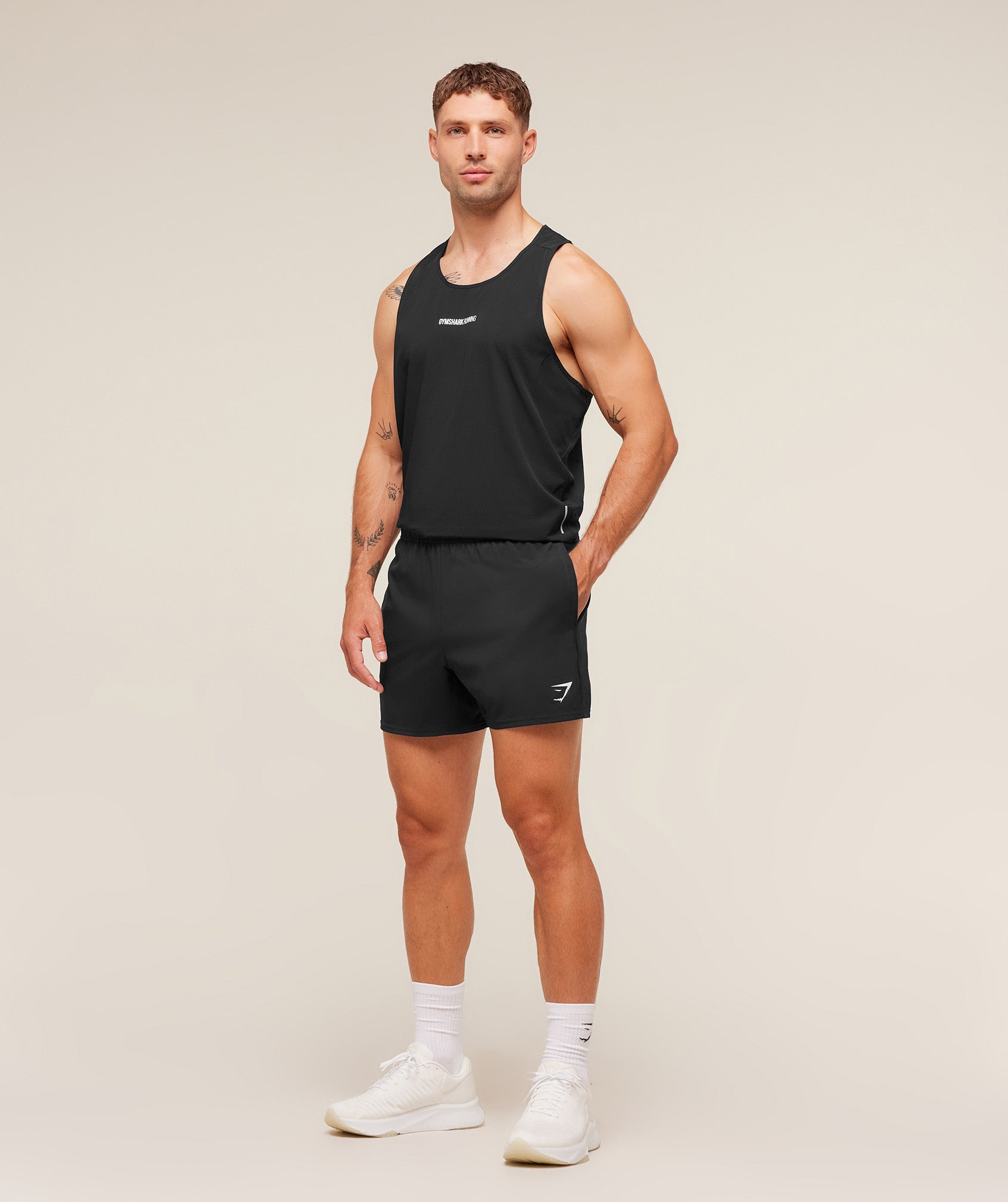 Gymshark Running Tank - Black