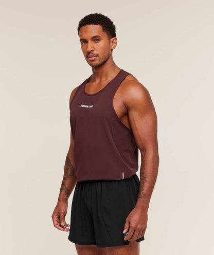 Gymshark Running Tank - Rich Maroon