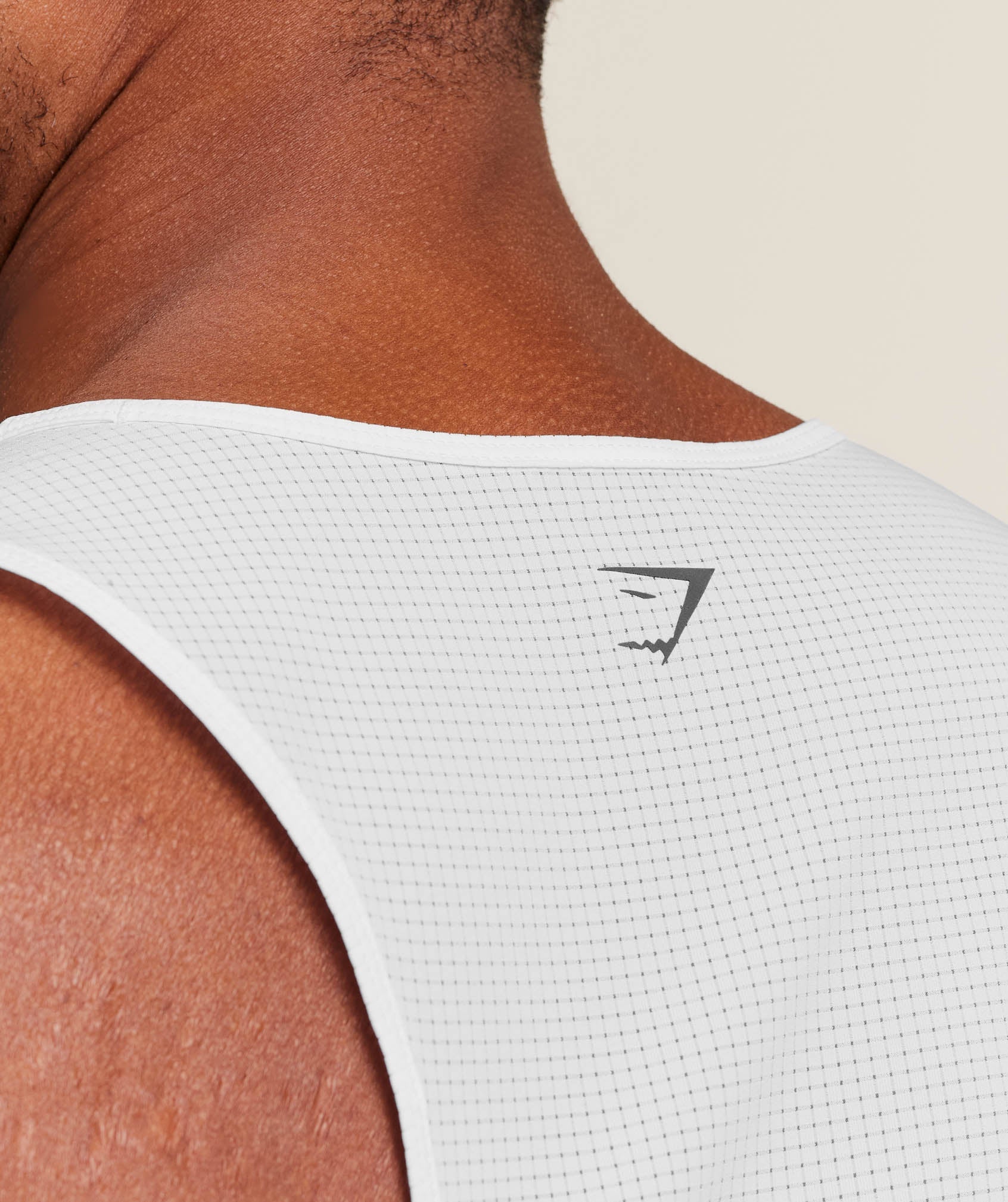 Gymshark Running Tank - White