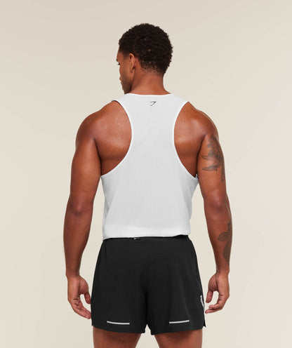 Gymshark Running Tank - White