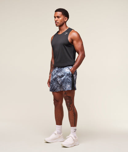 Gymshark Sport 5" Shorts - Smoke Blue/Black