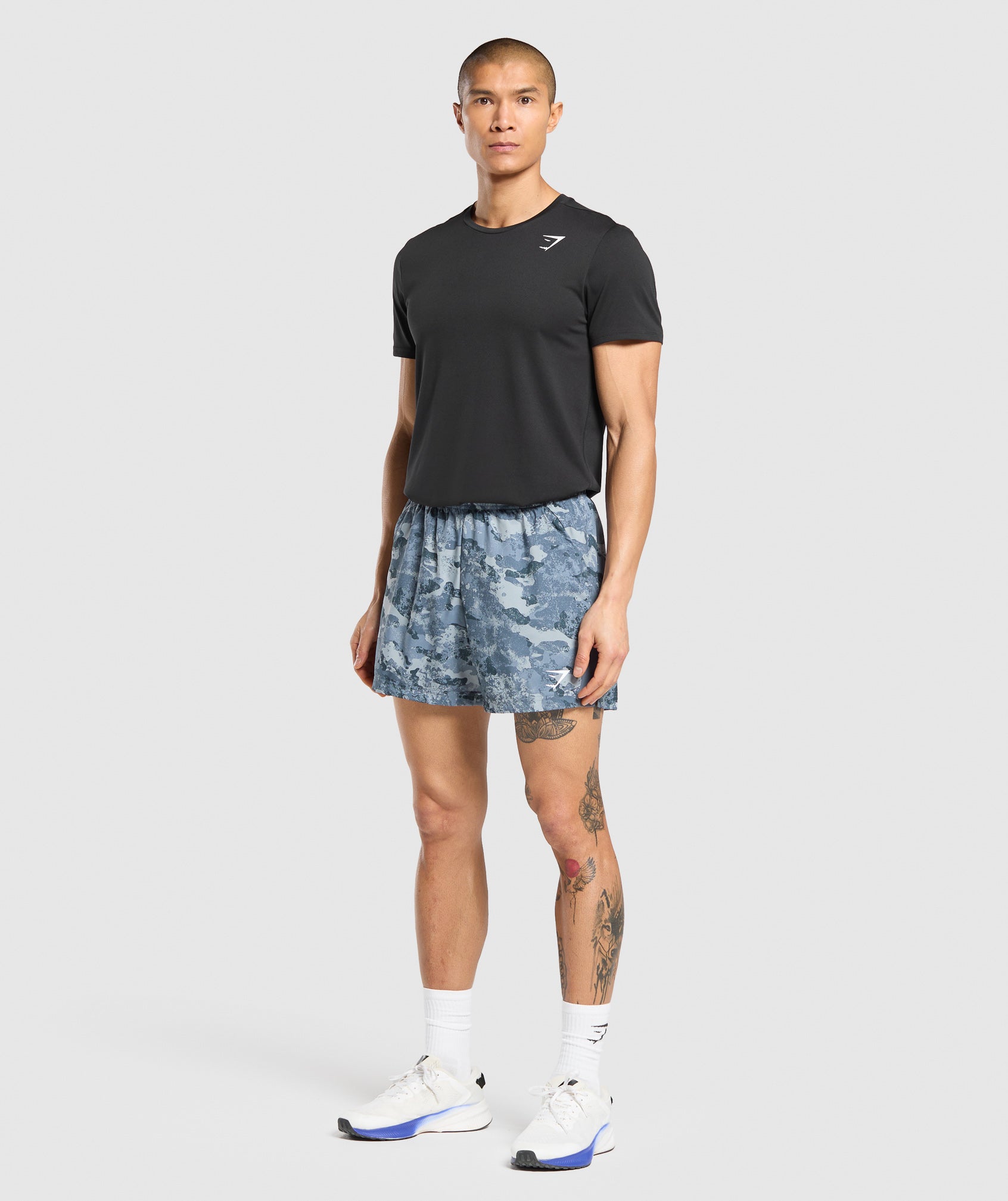 Gymshark Sport 5" Shorts - Denim Grey/Iron Blue
