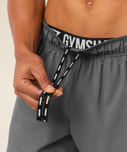 Gymshark Sport  7" Shorts - Dark Grey/Black