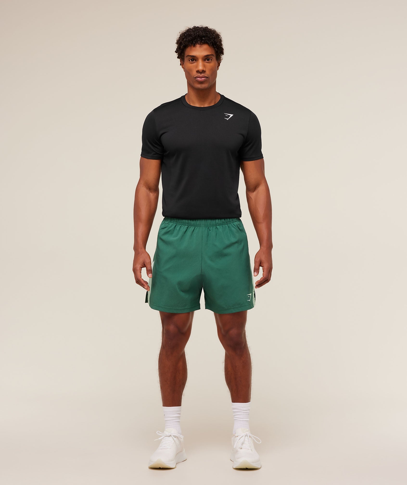 Gymshark Sport  7" Shorts - Lift Green/Clay Green
