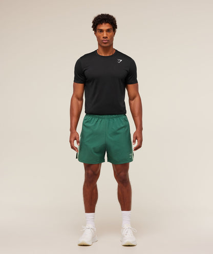 Gymshark Sport  7" Shorts - Lift Green/Clay Green
