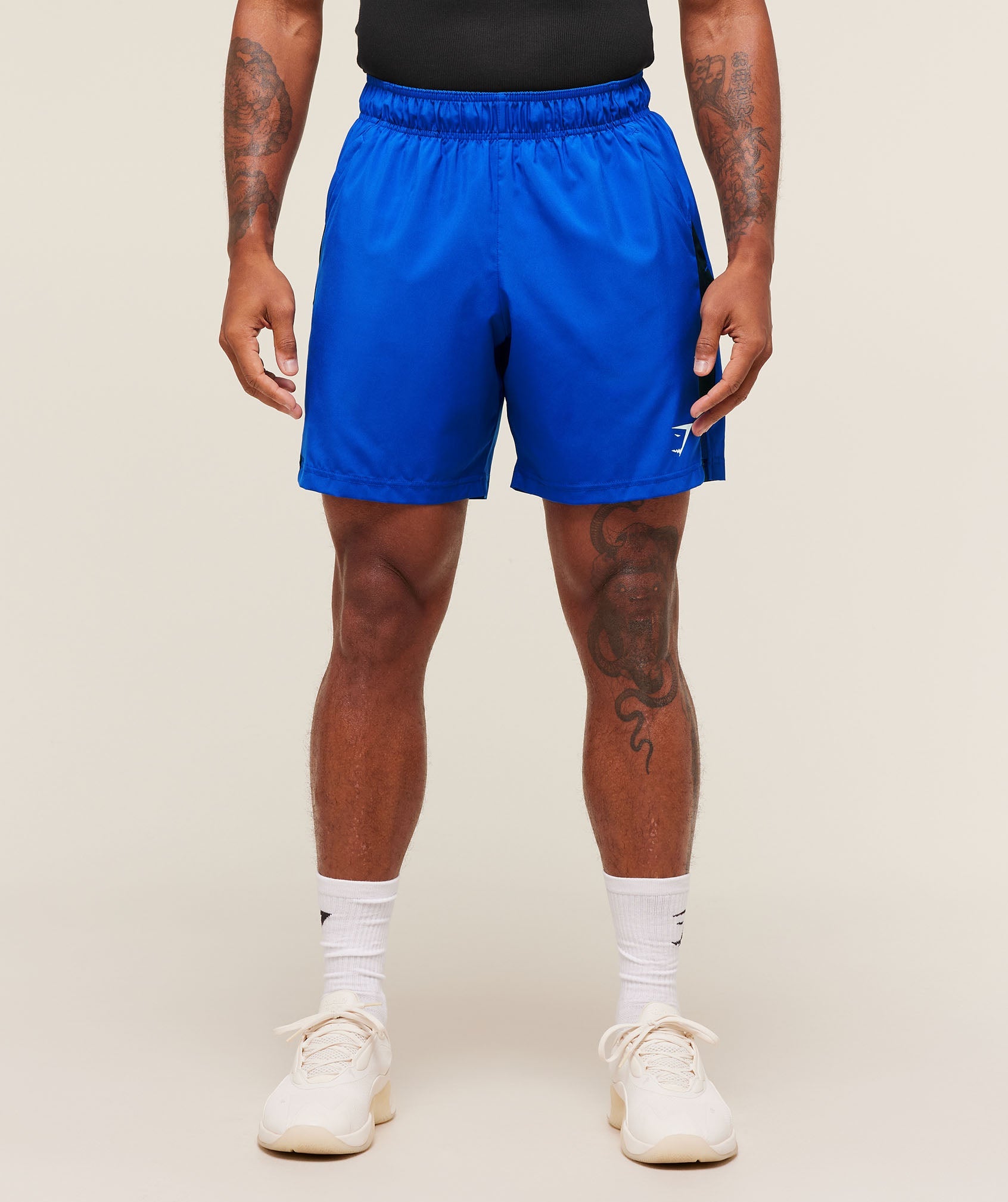Gymshark Sport  7" Shorts - Athletic Blue/Black