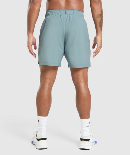 Gymshark Sport  7" Shorts - Rest Blue/Cool Blue