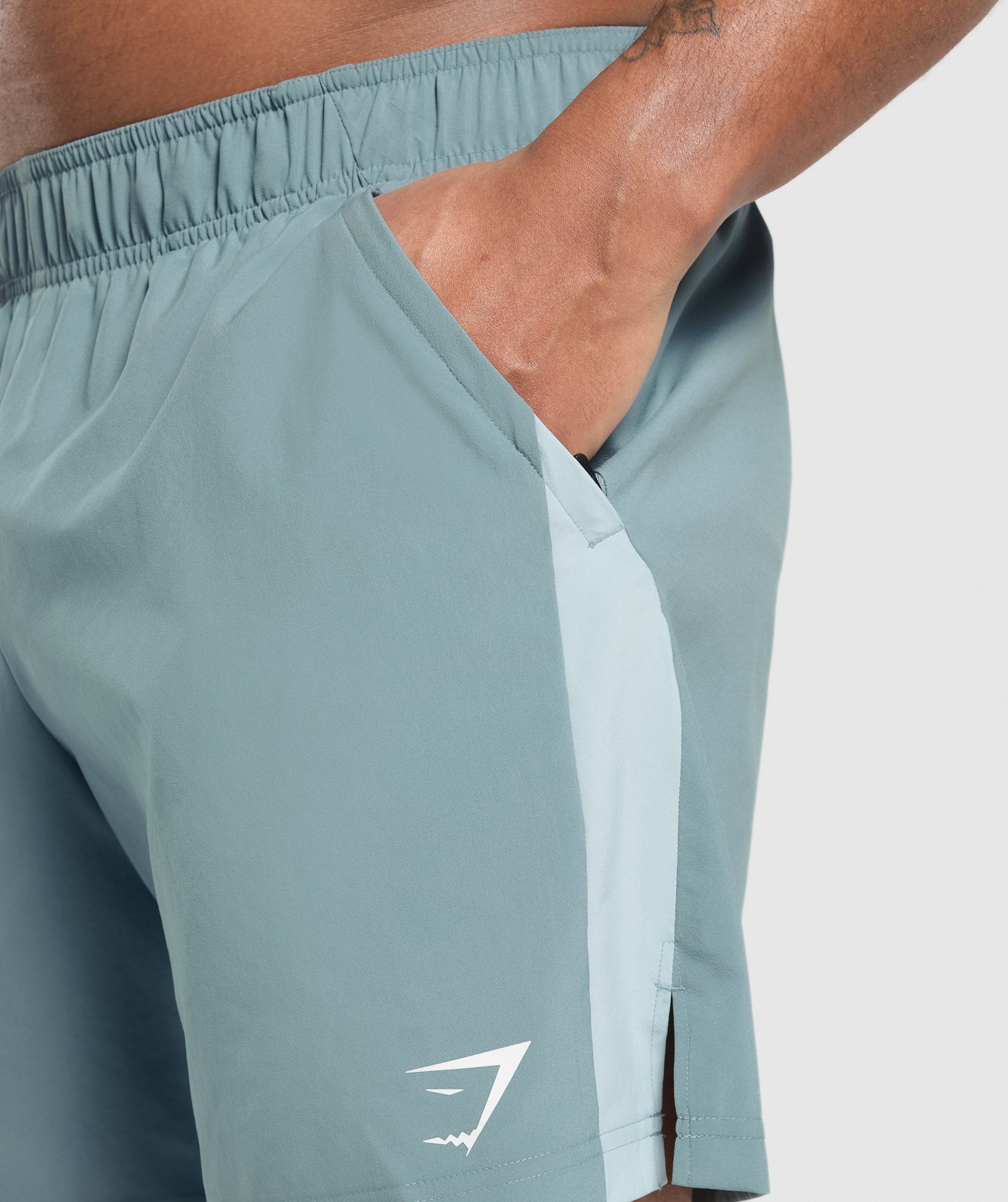 Gymshark Sport  7" Shorts - Rest Blue/Cool Blue