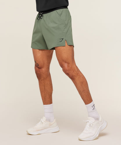 Gymshark Weekend Shorts - GS Unit Green