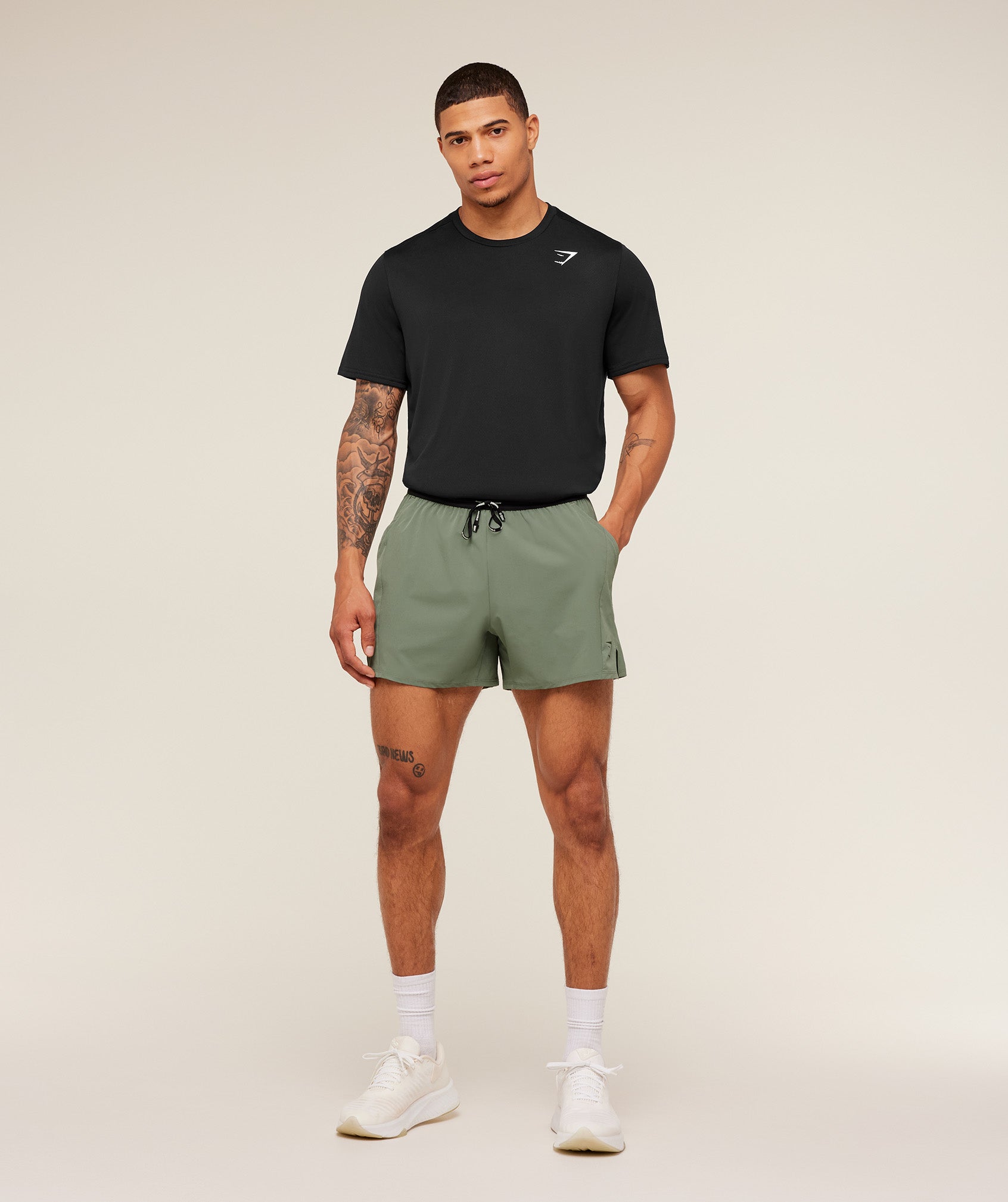 Gymshark Weekend Shorts - GS Unit Green