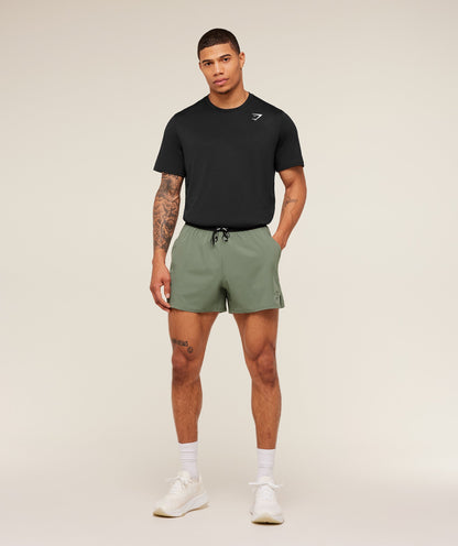Gymshark Weekend Shorts - GS Unit Green