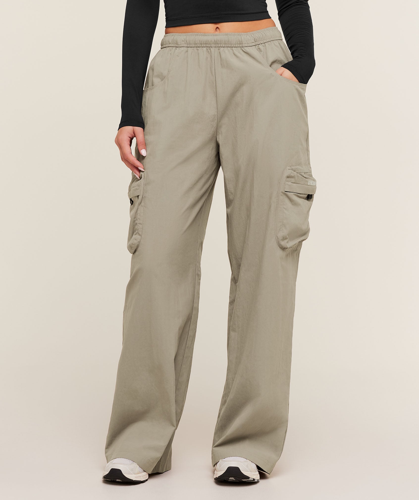 Gymshark Cargo Pant - Linen Brown