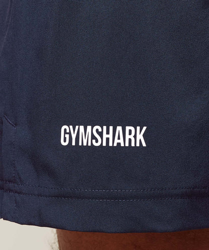 Gymshark Sport Panel 7" Shorts - Heavy Blue/Iron Blue
