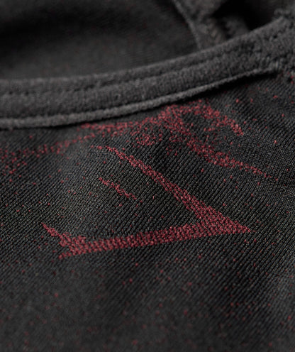 Gymshark Storm Seamless Sports Bra - Black/Rich Maroon