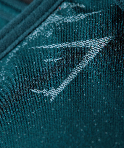 Gymshark Storm Seamless Sports Bra - Deep Petrol Blue/Smoke Blue