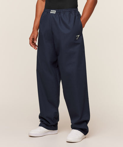 Gymshark Straight Leg Pumper Pants - Heavy Blue