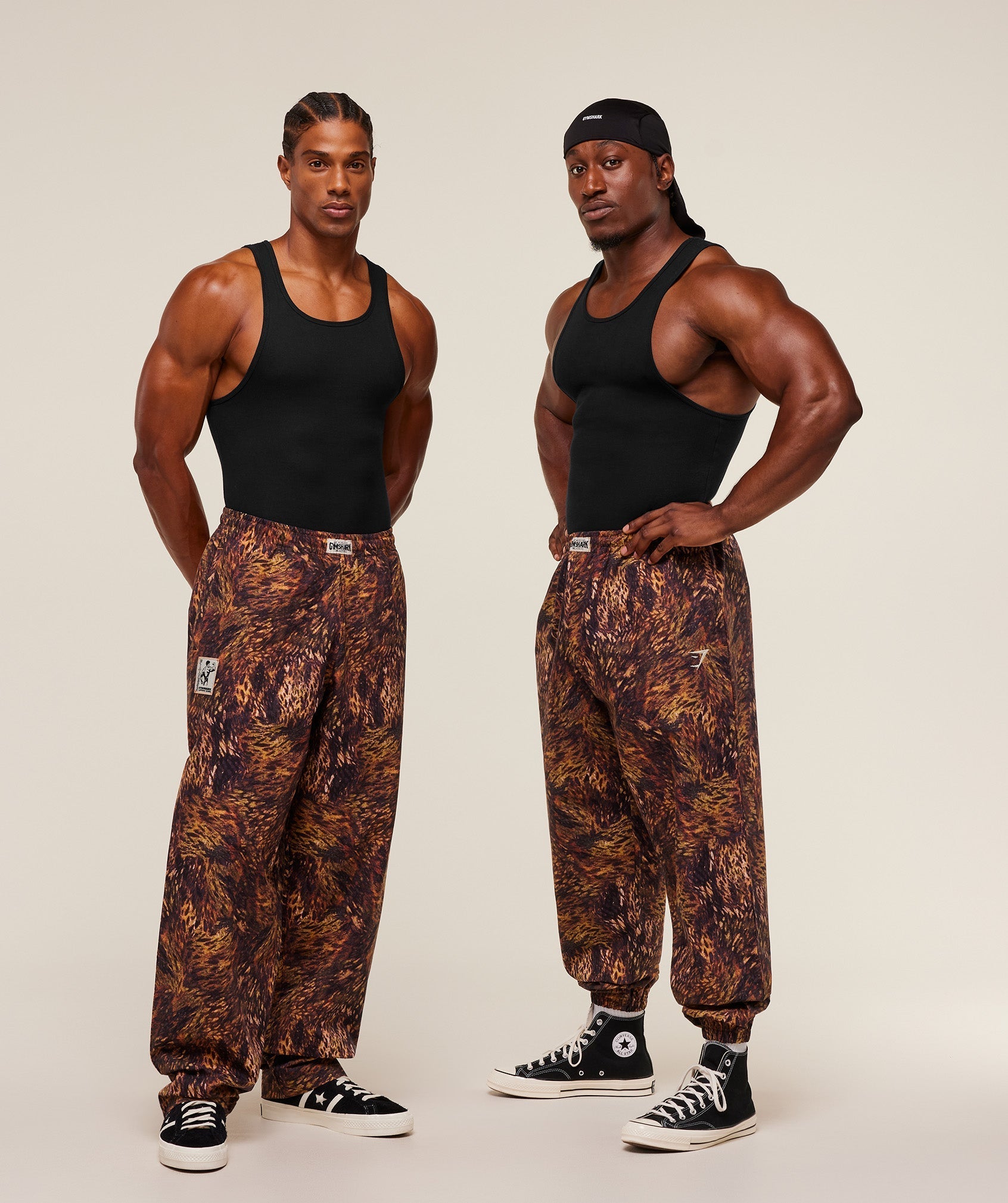 Gymshark Straight Leg Pumper Pants - Spiced Brown