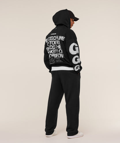 Gymshark Strength Of Tomorrow Zip Up Hoodie - Black