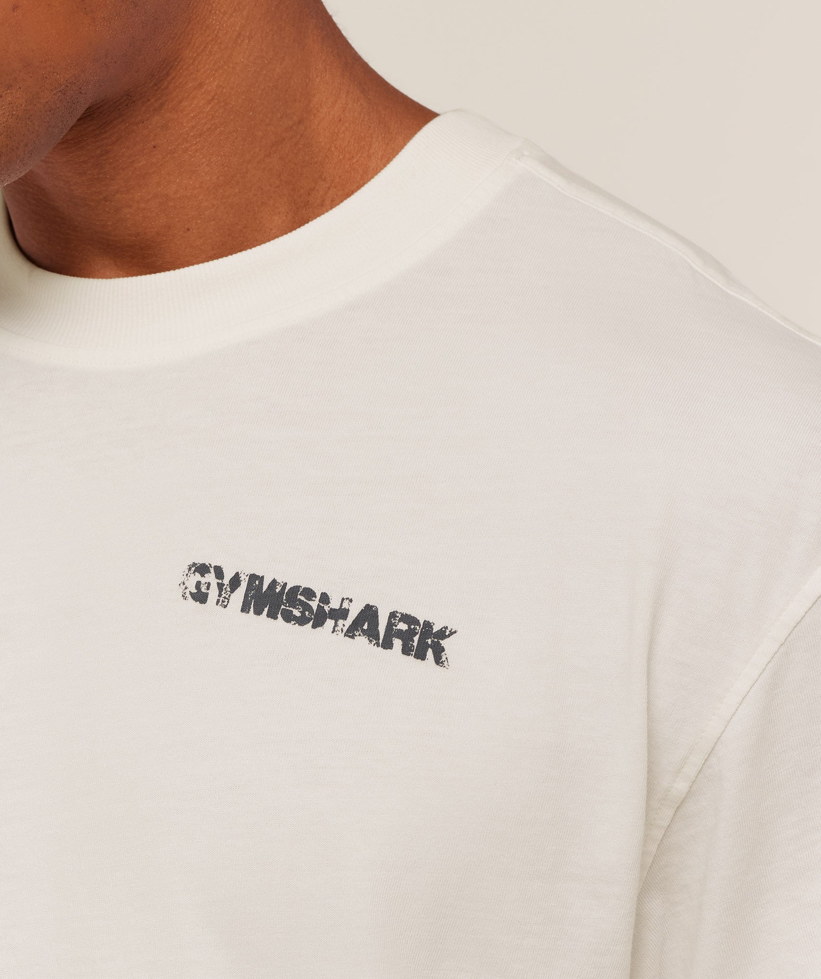 Gymshark Forever Striving T-Shirt - Soft White