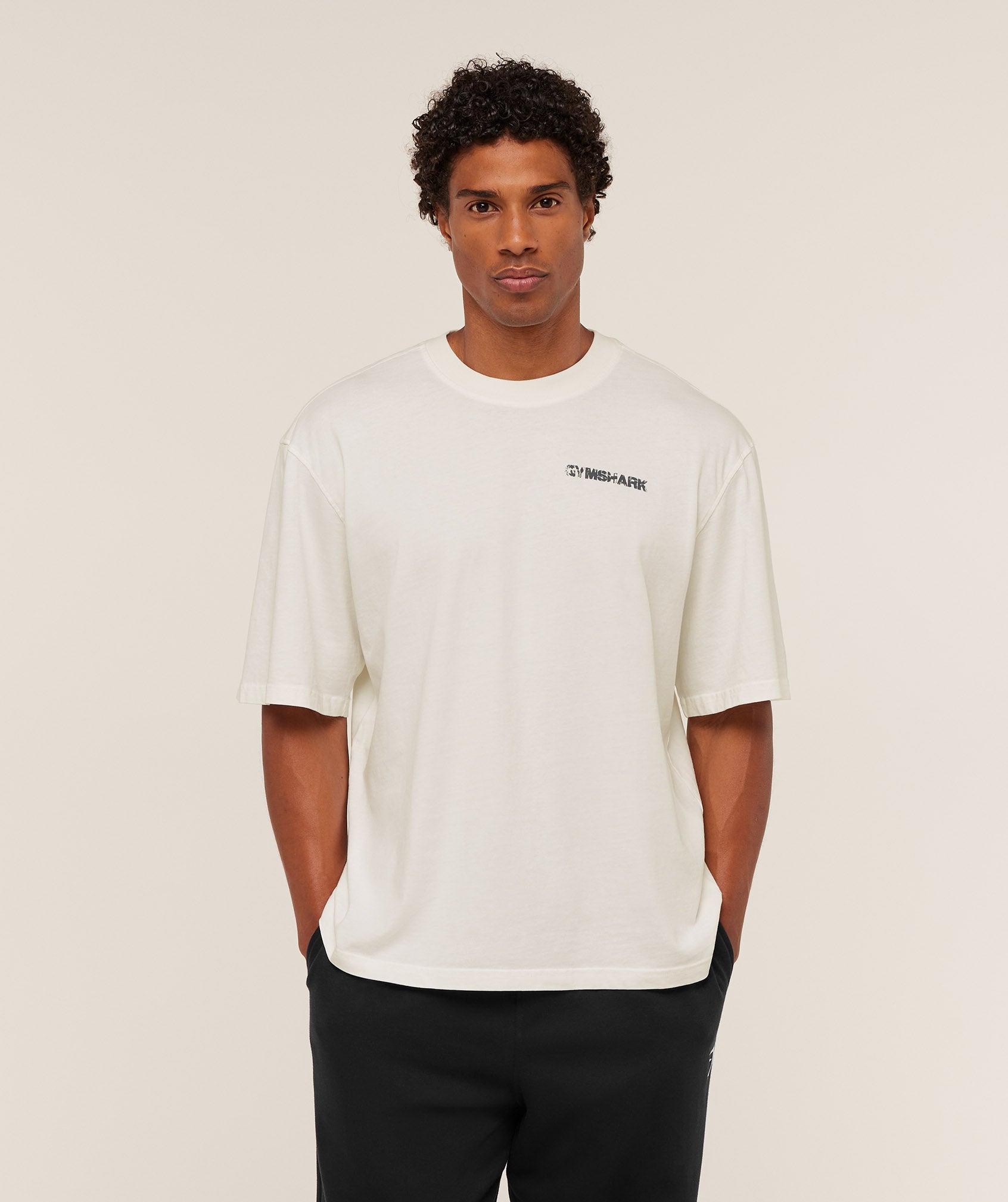 Gymshark Forever Striving T-Shirt - Soft White