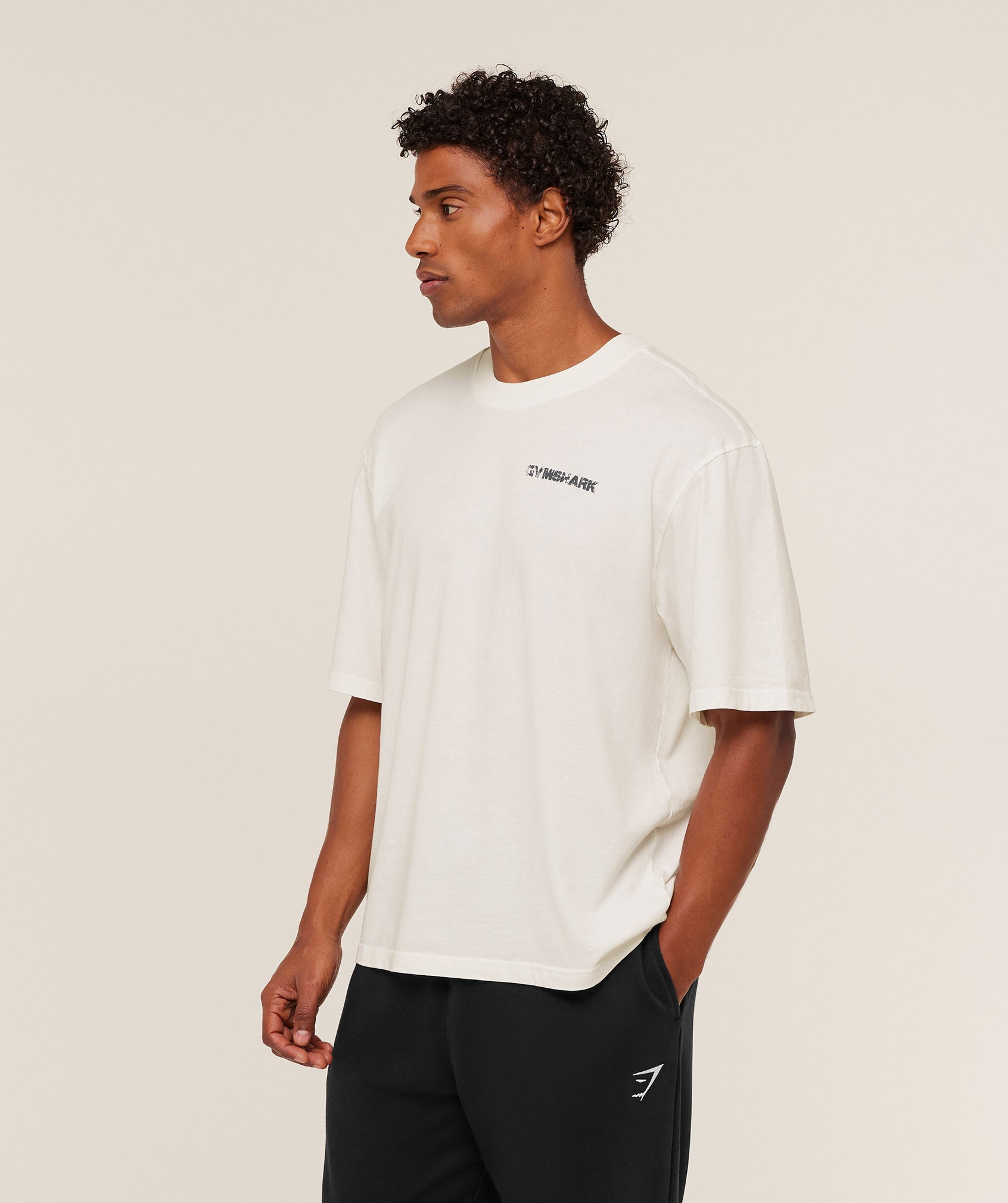 Gymshark Forever Striving T-Shirt - Soft White