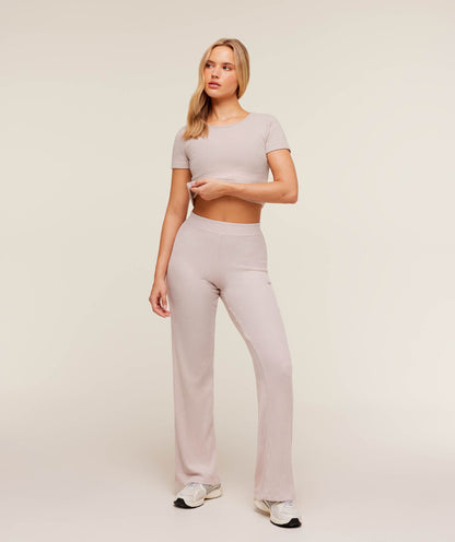Gymshark SuperSoft Straight Leg Pant - Dusk Pink