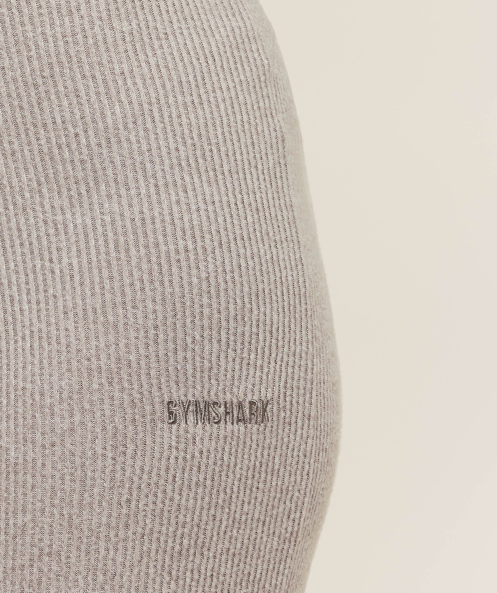 Gymshark SuperSoft Straight Leg Pant - Light Grey Core Marl