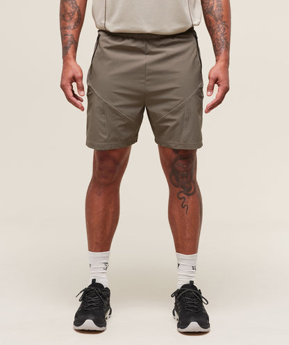 Gymshark Tactical 6" Short - Camo Brown
