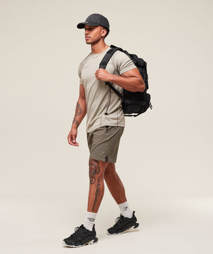 Gymshark Tactical 6" Short - Camo Brown
