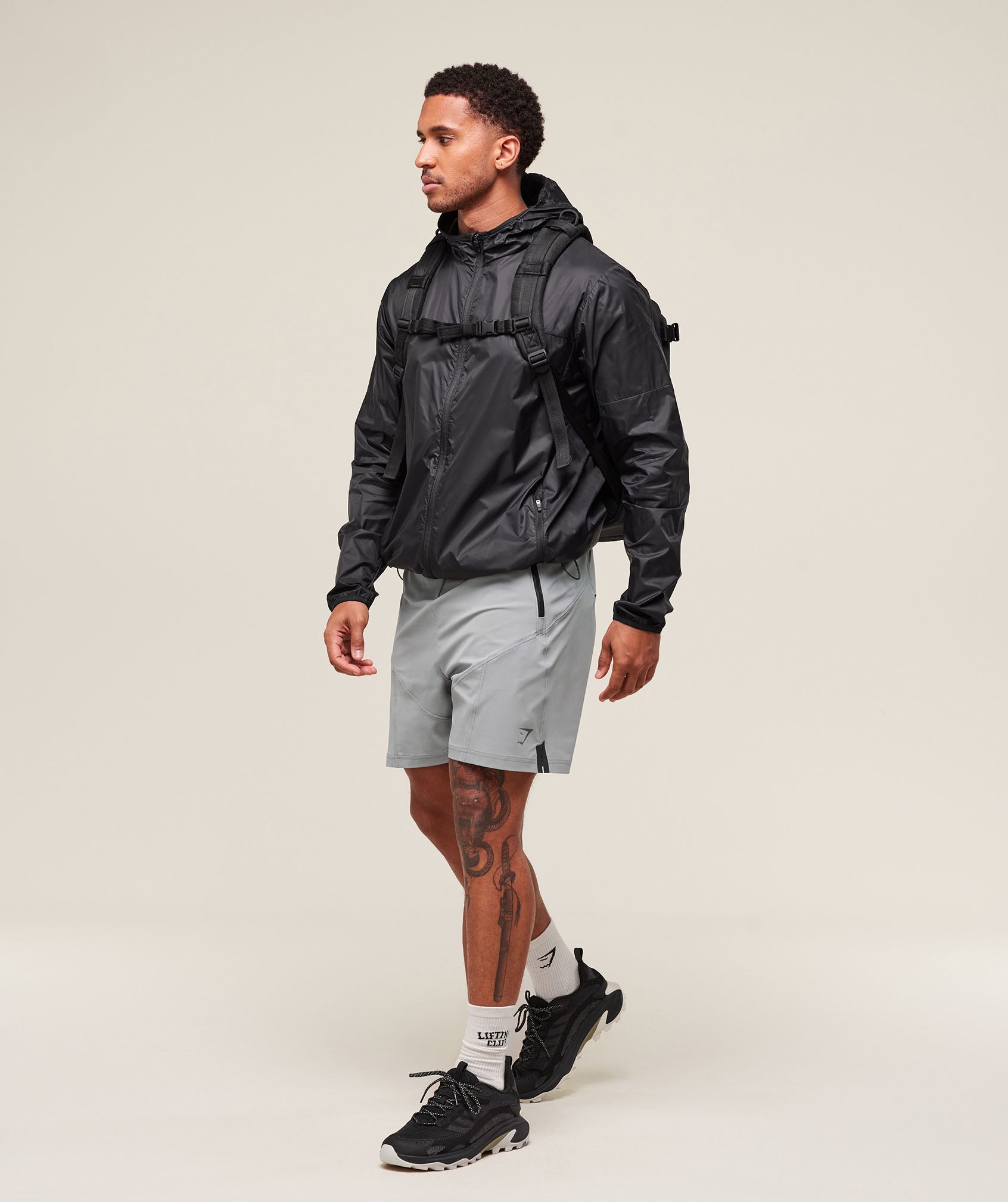 Gymshark Tactical 6" Short - Smokey Grey