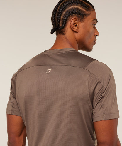Gymshark Tactical T-Shirt - Soft Brown
