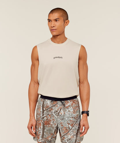 Gymshark Tactical Tank - Oat White