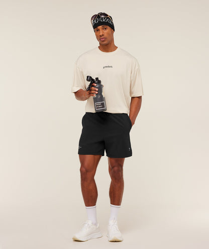 Gymshark Tactical Oversized T-Shirt - Oat White
