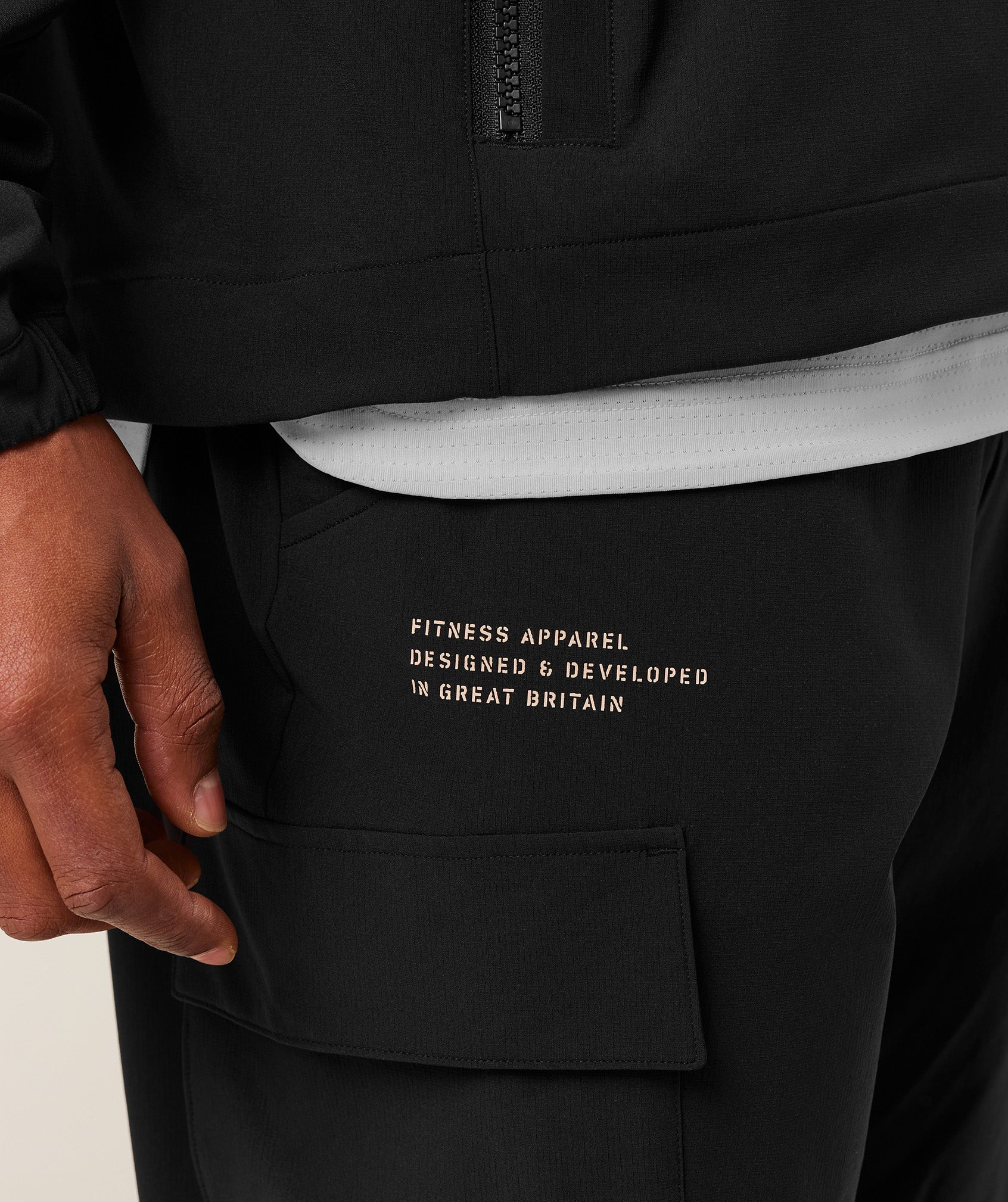 Gymshark Tactical Joggers - Black