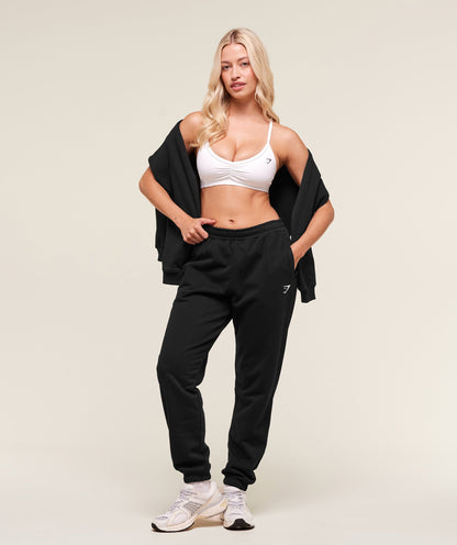 Gymshark Training Fleece Joggers - Black