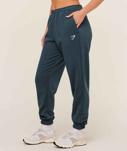 Gymshark Training Fleece Joggers - GS Stealth Blue