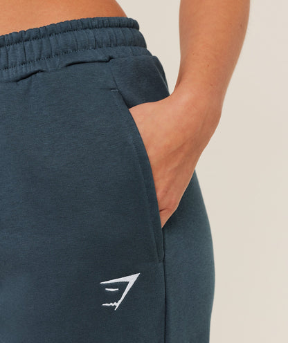 Gymshark Training Fleece Joggers - GS Stealth Blue