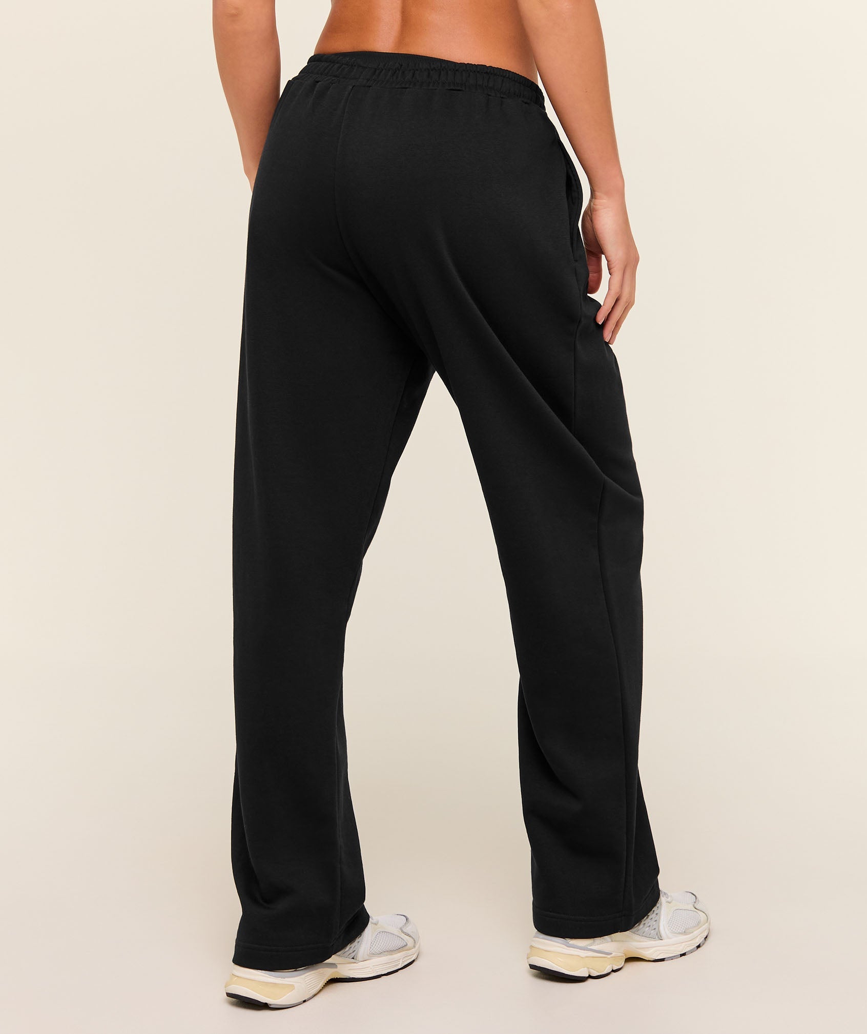 Gymshark Training Fleece Straight Leg Joggers - Black