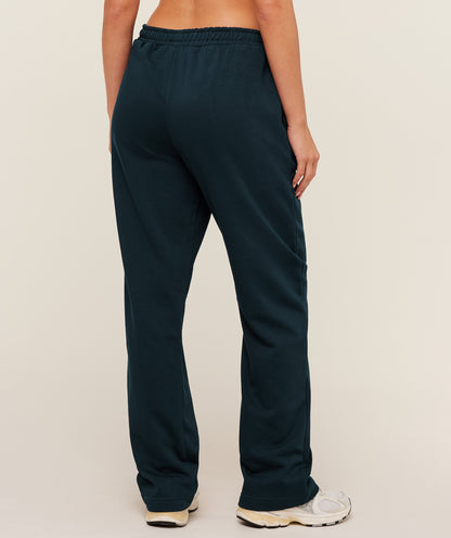Gymshark Training Fleece Straight Leg Jogger - Deep Petrol Blue