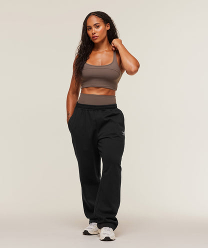 Gymshark Training Fleece Straight Leg Short Pant - Black