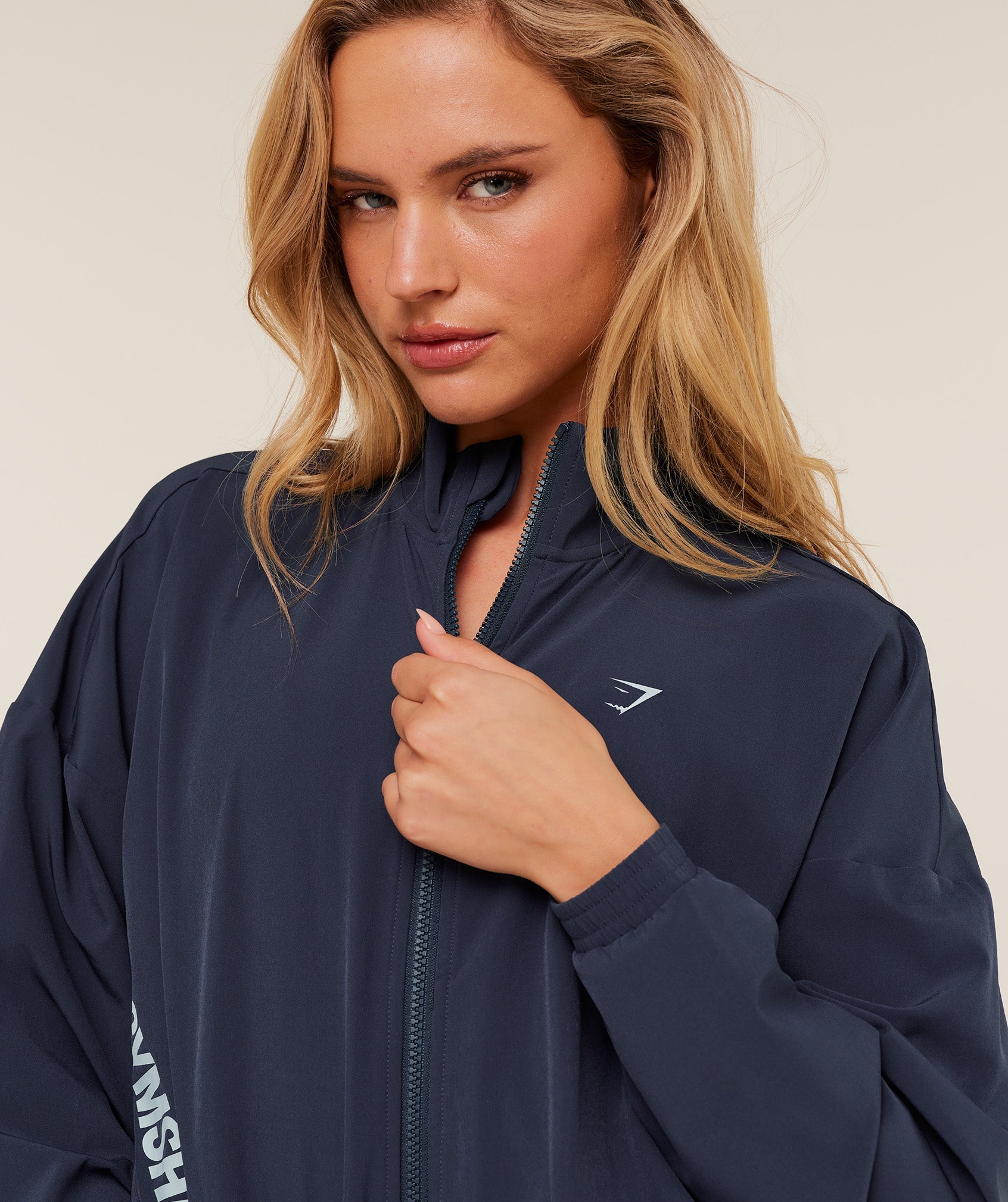 Gymshark Training Everyday Woven Jacket - Heavy Blue