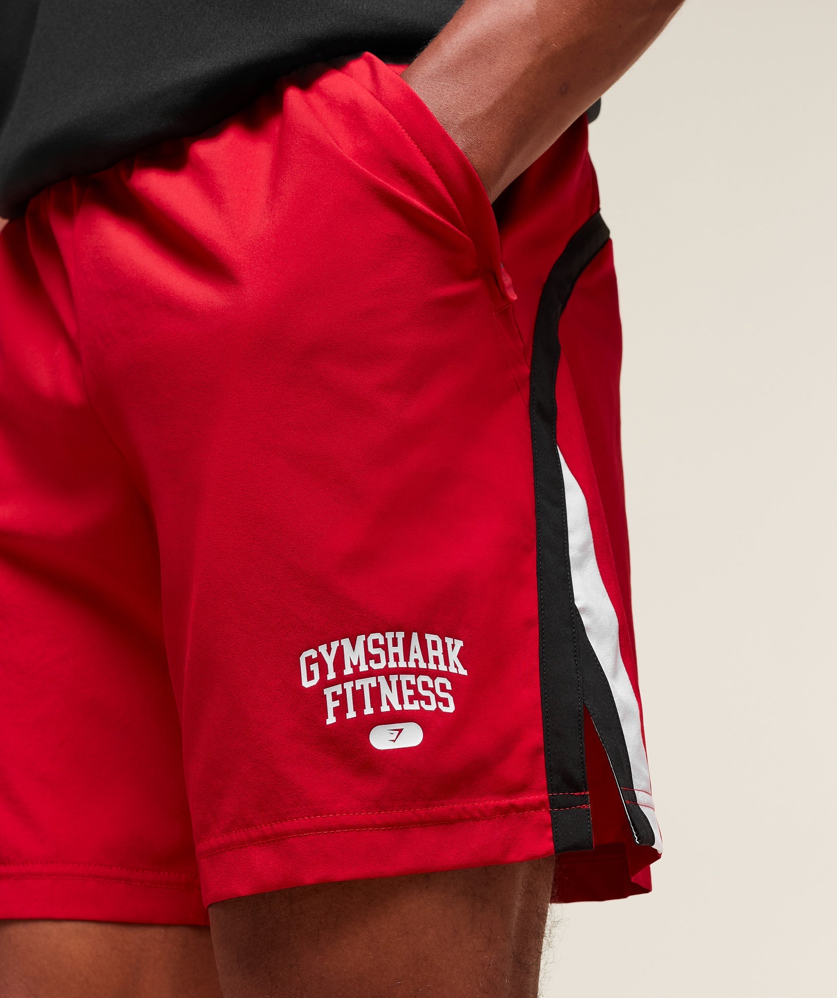 Gymshark Campus 7" Shorts - Conditioning Red
