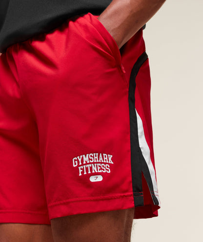 Gymshark Campus 7" Shorts - Conditioning Red