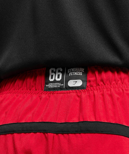 Gymshark Campus 7" Shorts - Conditioning Red